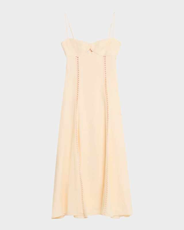Catamaran Ventures Empire-Waist Sleeveless Ankle Dress